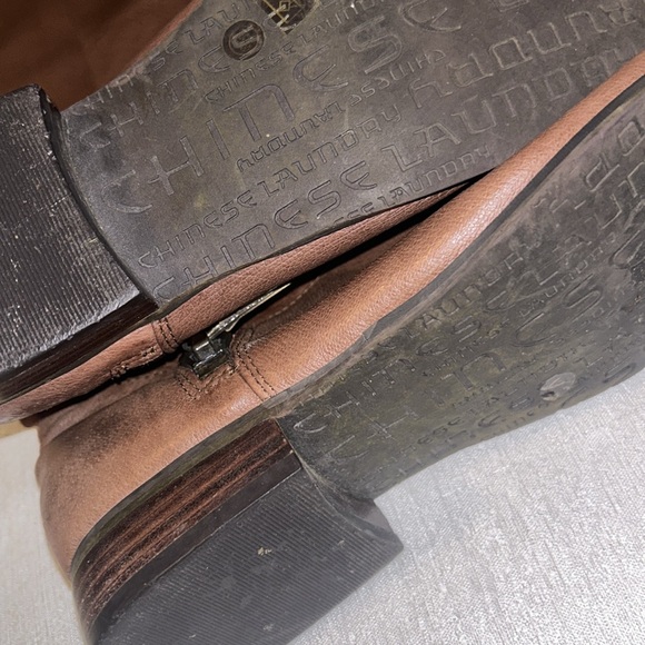 Chinese Laundry Women’s Over the Knee Brown W/ Zipper Size 7.5 - Picture 13 of 15